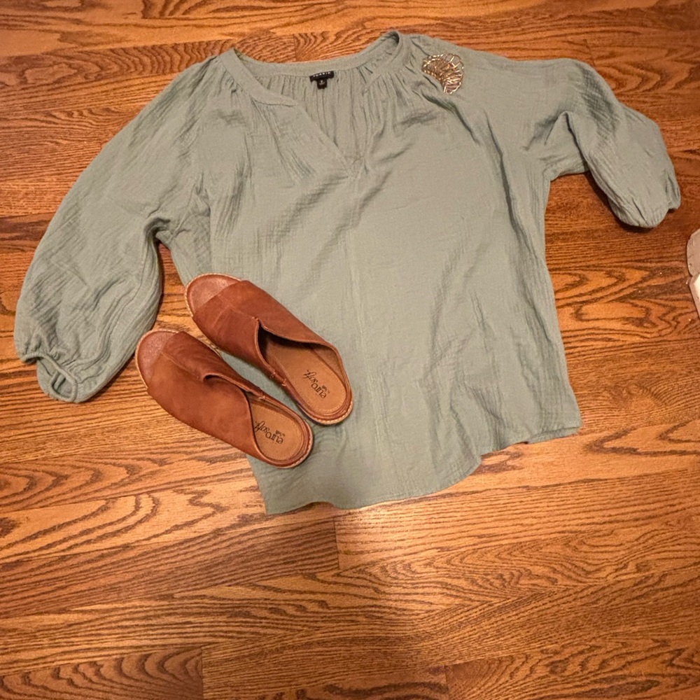 Torrid V-Neck Blouse
